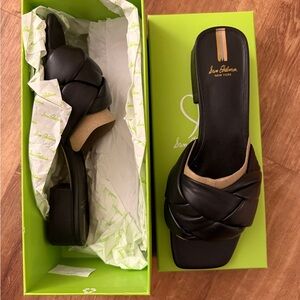 Sam Edelman Dawson, black leather size US 9.5